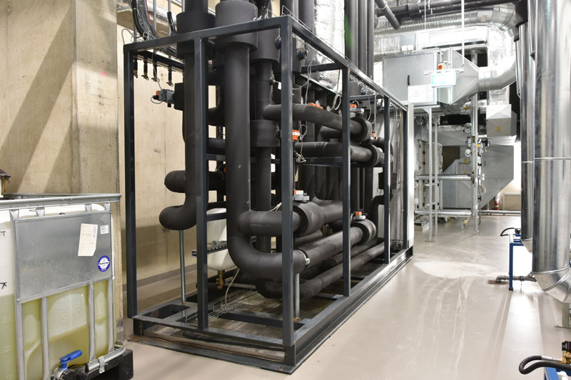 Vorkonfektionierte Wärmepumpe